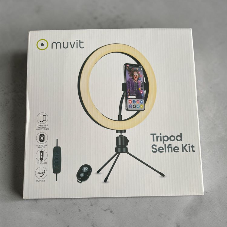 Other Muvit Tripod Selfie Kit forVlogging photos etc product image